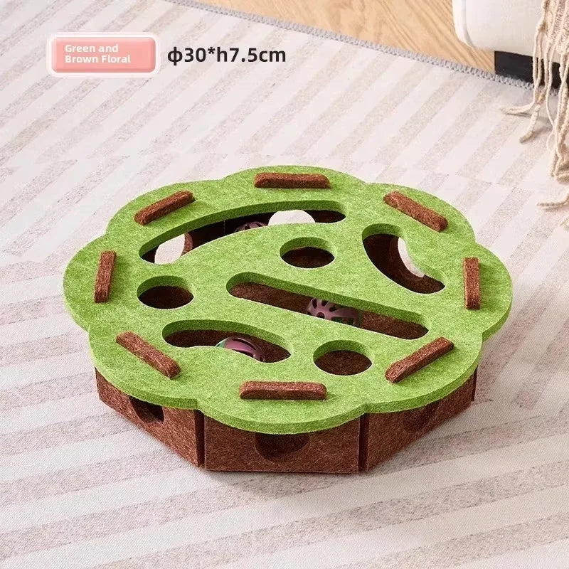 Interactive Cat Puzzle Box – Exercise & Play Toy