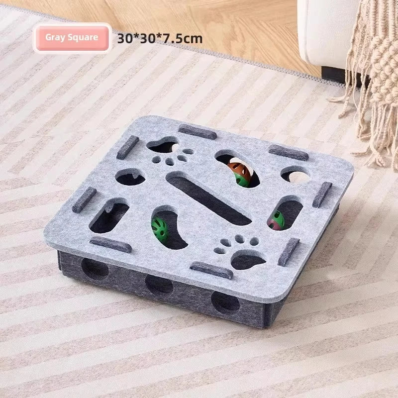 Interactive Cat Puzzle Box – Exercise & Play Toy