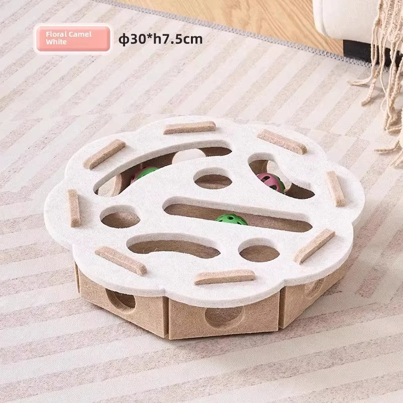 Interactive Cat Puzzle Box – Exercise & Play Toy