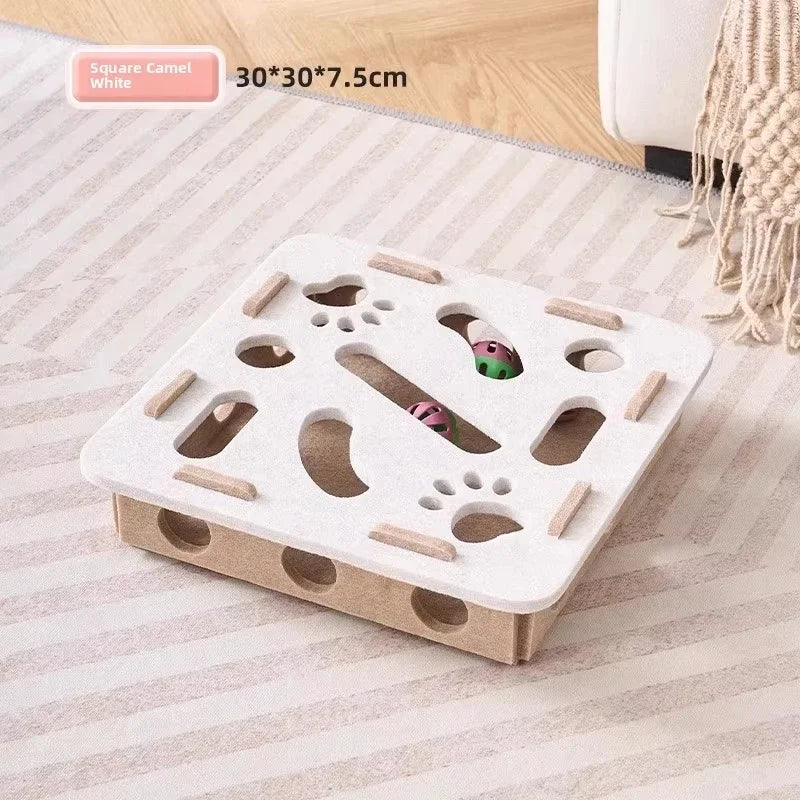 Interactive Cat Puzzle Box – Exercise & Play Toy