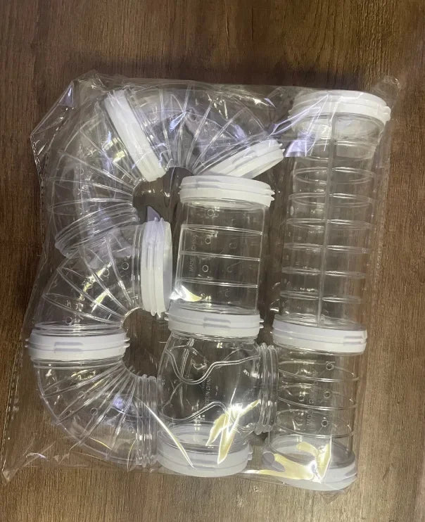 Hamster Tunnel Maze Toy – DIY External Cage Tubes & Exercise Tunnel Set