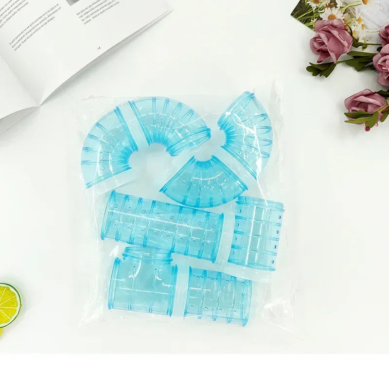 Hamster Tunnel Maze Toy – DIY External Cage Tubes & Exercise Tunnel Set