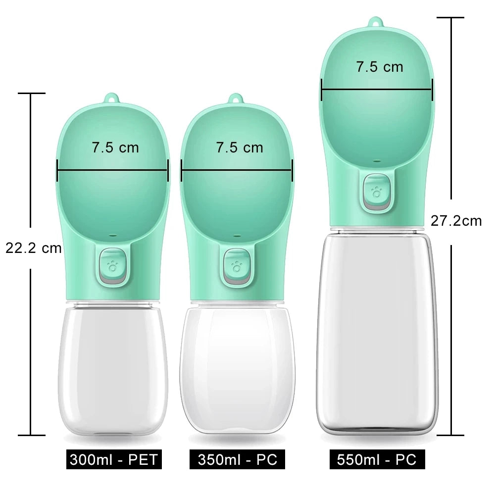 Portable Dog Water Bottle – Leakproof Pet Travel Bottle